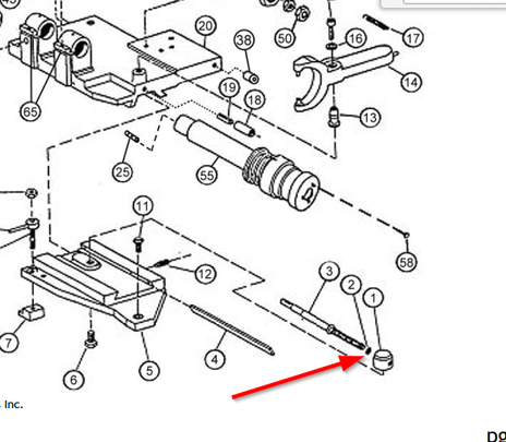 Svsiid feed screw o-ring