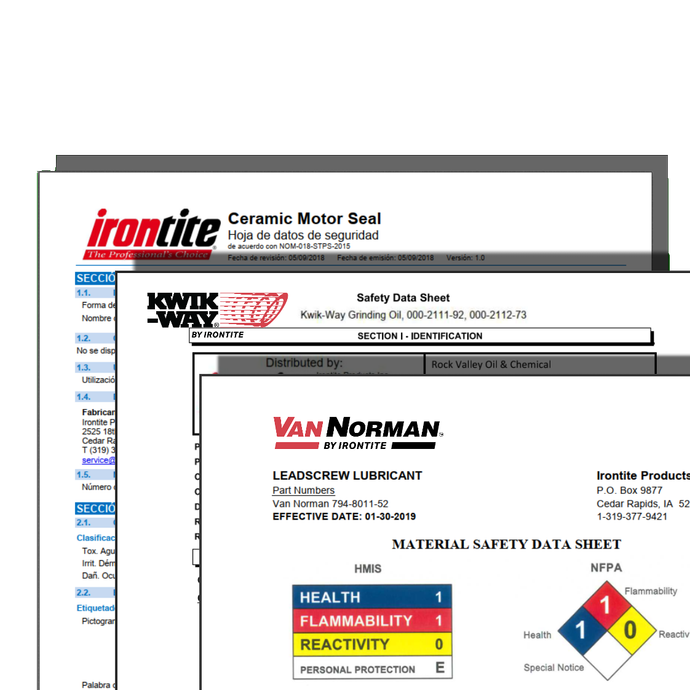 SDS covers transparent