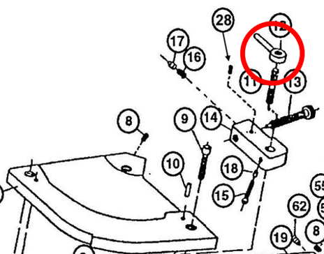 Half-inch Lock Screw Collar