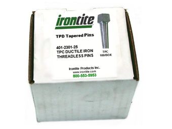 [401-2301-25] TPC AUTOMOTIVE IRON PINS – BOX OF 100